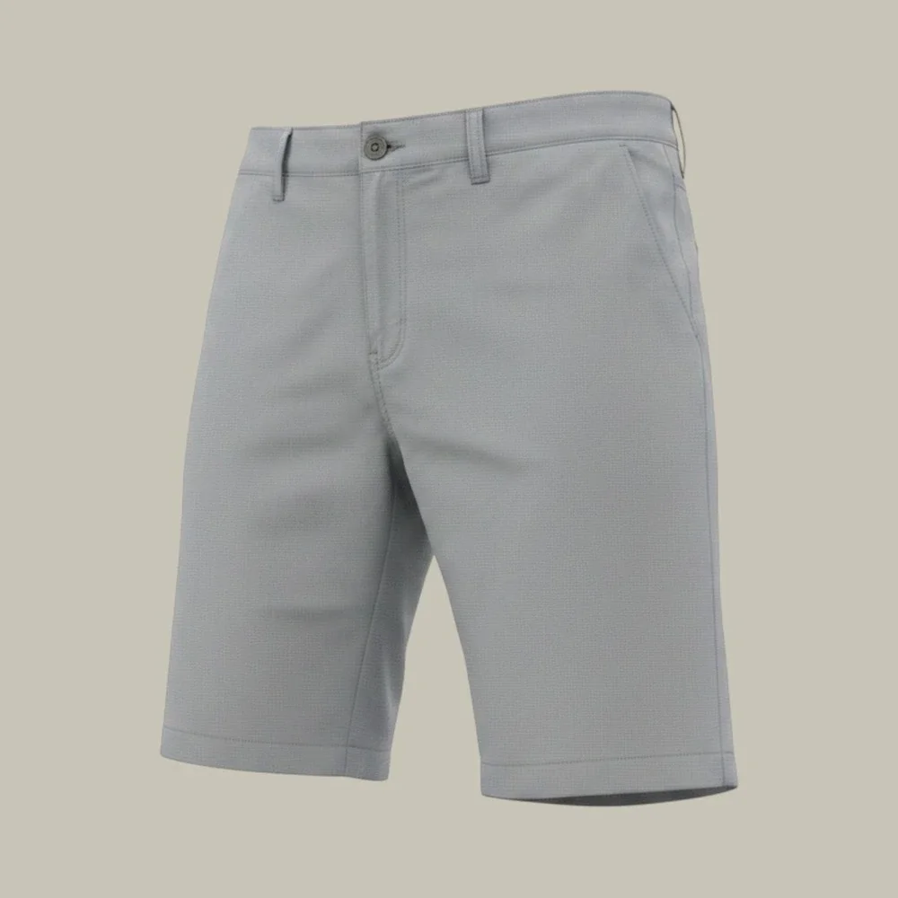 TravisMathew‎ Golf Shorts Mens 42 Gray Performance Stretch Athletic Flat Front